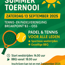 Tennisvereniging Breakpoint '83's logo