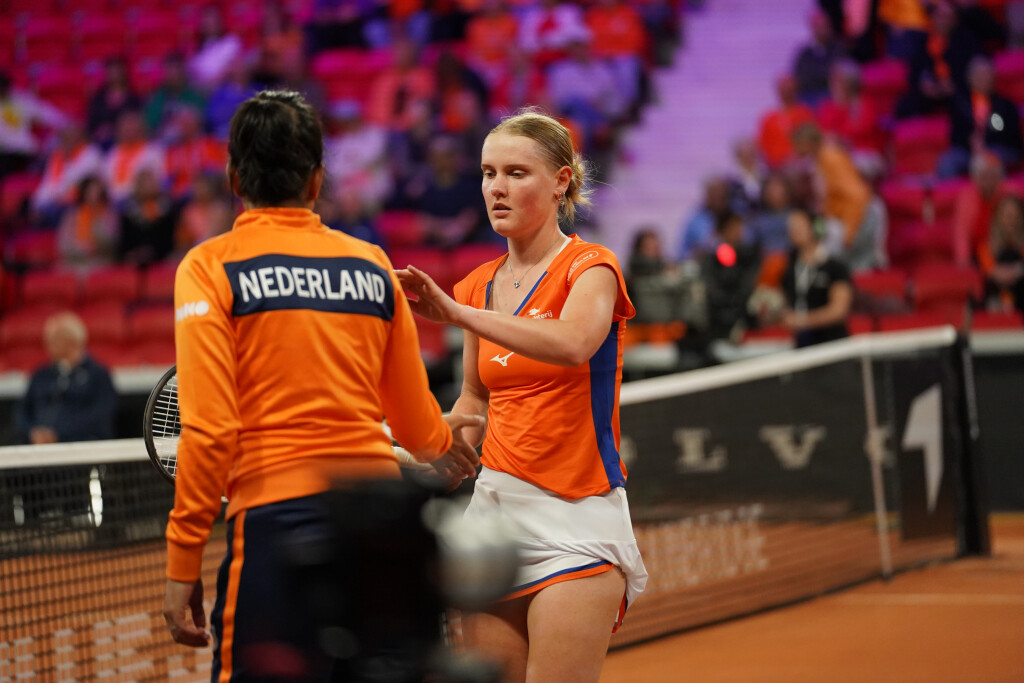 TeamNL loot India en Slovenië In Billie Jean King Cup Play-offs