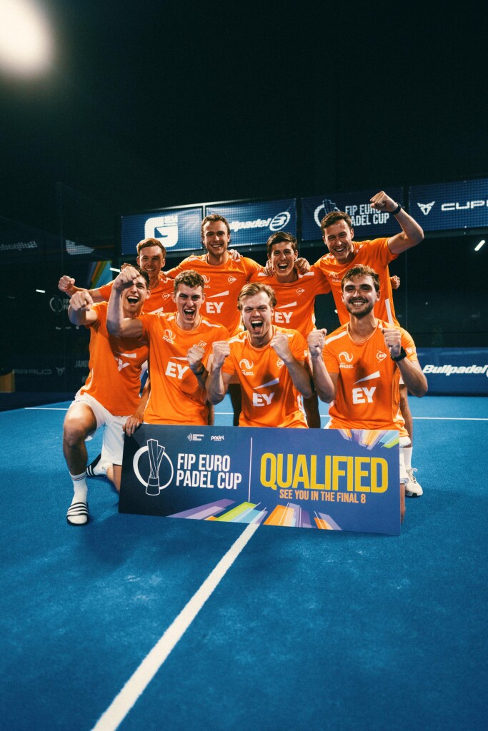 Oranje slaat zich op EK Padel soeverein naar Final 8