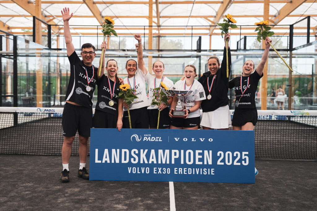 XNRGY weer te sterk voor The Padellers in finale Volvo EX30 Eredivisie Padel Dames