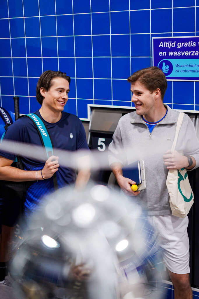 ‘Als je tennist komen gelukshormonen vrij’