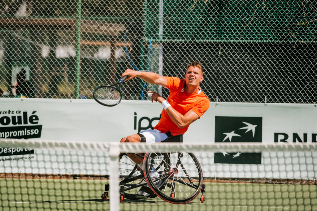 Enkelspeldebuut Spaargaren en De Greef op seizoensfinale rolstoeltennis in China
