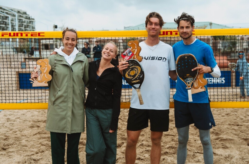 Favoriete duo's prolongeren titels op NK Beachtennis
